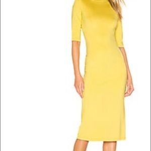 Alice +Olivia Delora Fitted Mock Neck Dress